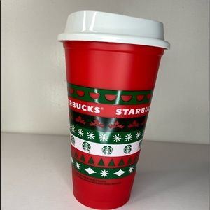 Starbucks Plastic Reusable Travel Mug